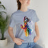Rainbow Belly Dancer's Pose - Short Sleeve Tee